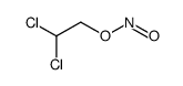 2,2-dichloroethyl nitrite结构式