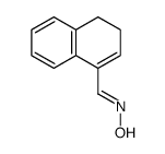 3,4-dihydro-1-naphthaldehyde oxime结构式