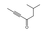 6-methylhept-2-yn-4-one结构式