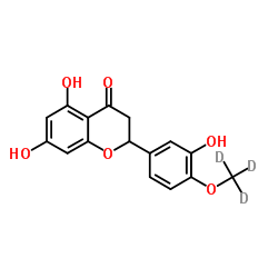 (Rac)-Hesperetin-d3结构式