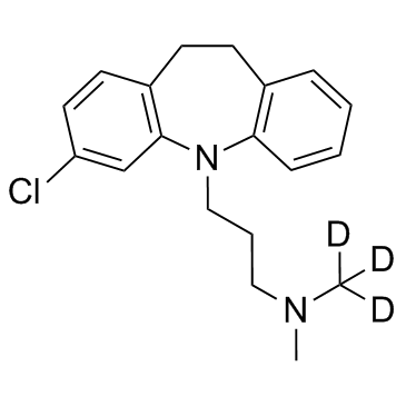 氯米帕明D3结构式