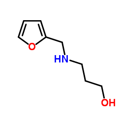 3-[(2-Furylmethyl)amino]-1-propanol Structure