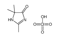 perchloric acid,2,4,4-trimethyl-1H-imidazol-5-one Structure