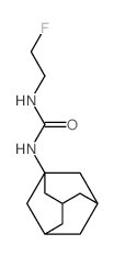 Urea,N-(2-fluoroethyl)-N'-tricyclo[3.3.1.13,7]dec-1-yl-结构式