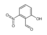 2-hydroxy-6-nitrobenzaldehyde结构式