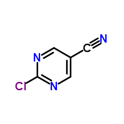 2-Chloropyrimidine-5-carbonitrile structure