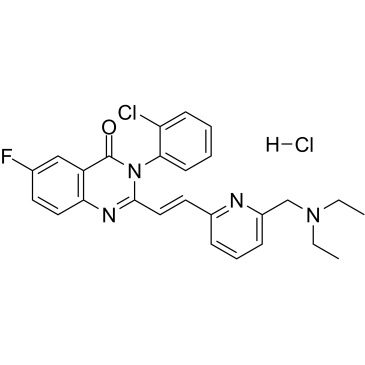 CP-465022 hydrochloride结构式