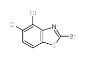 2-溴-4,5-二氯苯并噻唑结构式