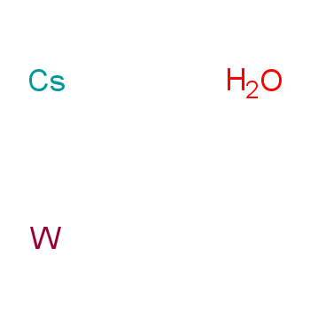cesium tungstate structure