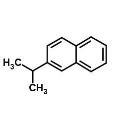 2-异丙基萘结构式