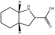 (3aS,7aS)-八氢-1H-吲哚-2-羧酸结构式