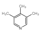 3,4,5-三甲基吡啶结构式