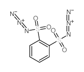 o-Benzenedisulfonyl azide结构式