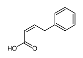 (E)-4-苯基-2-丁烯酸结构式