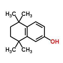 5,5,8,8-tetramethyl-6,7-dihydronaphthalen-2-ol Structure
