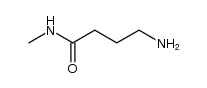butanamide, 4-amino-N-methyl- Structure