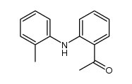 1-[2-[(2-Methylphenyl)amino]phenyl]ethanon结构式