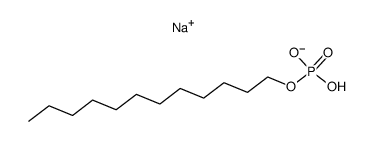 sodium dodecyl phosphate结构式