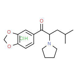 3,4-Methylenedioxy-α-Pyrrolidinoisohexanophenone (hydrochloride) Structure