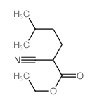 Hexanoic acid, 2-cyano-5-methyl-, ethyl ester结构式