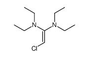1,1-bis(diethylamino)-2-chloroethene Structure
