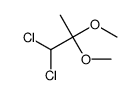 1,1-dichloro-2,2-dimethoxypropane结构式