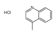 4-methylquinolinium chloride结构式