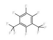 TETRAFLUORO-1,3-BIS(TRIFLUOROMETHYL)BENZENE Structure