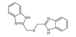 2,2'-[thiobis(methylene)]bis-1H-benzimidazole结构式