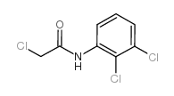 2-氯-n-(2,3-二氯苯基)乙酰胺结构式