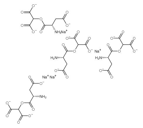 tetrasodium dicarboxymethyl aspartate Structure