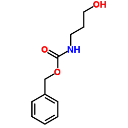 Benzyl (3-hydroxypropyl)carbamate structure