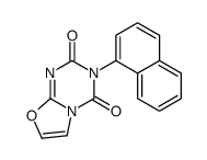 3-naphthalen-1-yl-[1,3]oxazolo[3,2-a][1,3,5]triazine-2,4-dione结构式