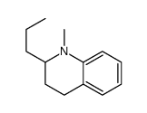 1-methyl-2-propyl-3,4-dihydro-2H-quinoline结构式