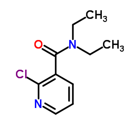 2-Chloro-N,N-diethylnicotinamide Structure