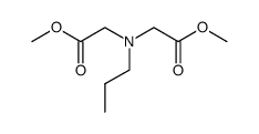 Dimethyl(propylimino)diacetat Structure