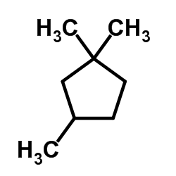 1,1,3-三甲基环戊烷结构式