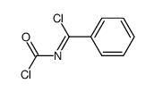 N-(phenyl-chloromethylene)carbamoyl chloride结构式
