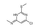 6-Chloro-N-methyl-2-(methylthio)pyrimidin-4-amine Structure
