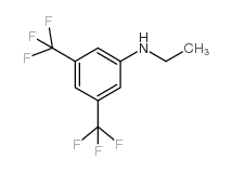 3,5-双(三氟甲基)-N-乙基苯胺结构式