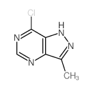 1H-Pyrazolo[4,3-d]pyrimidine,7-chloro-3-methyl- structure