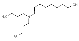 8-(dibutylamino)octan-1-ol结构式