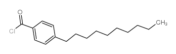 4-Decylbenzoyl chloride Structure