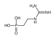 2-guanidinoethylphosphonic acid Structure