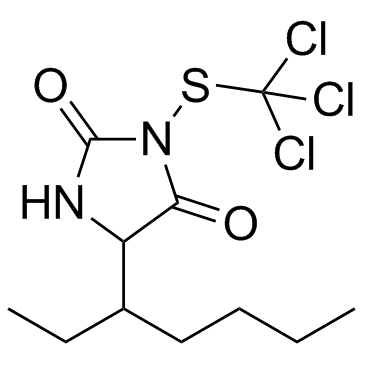 氯登妥因结构式