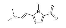5-nitro-1-methyl-2-(2-dimethylaminovinyl)-imidazole结构式