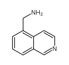 异喹啉-5-甲胺结构式