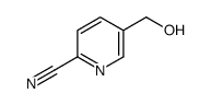 2-氰基-5-羟基甲基吡啶结构式