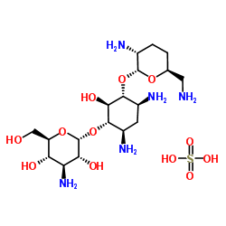 Dibekacin sulfate structure