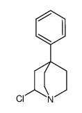 2-Chloro-4-phenyl-1-azabicyclo[2.2.2]octane Structure